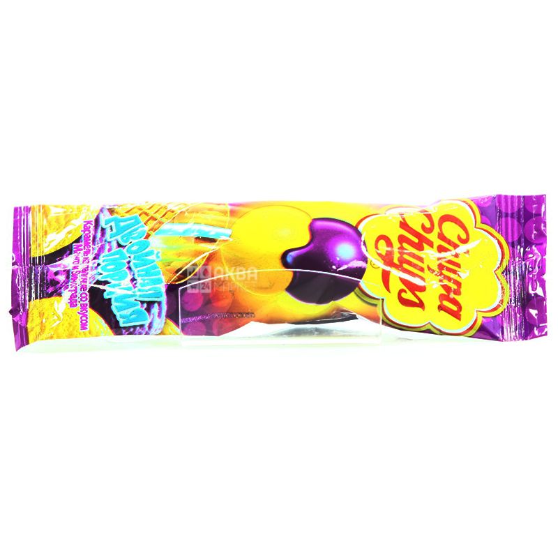 Купити Chupa Chups, 16 г, Карамельний льодяник на паличці, Подвійна ...