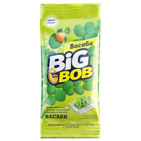 Big Bob Арахис жареный соленый со вкусом васаби, 60г