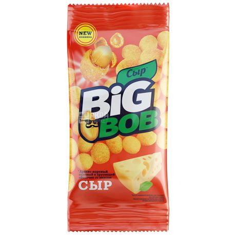 Big Bob Арахис жареный соленый со вкусом сыра, 60г
