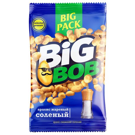 Big Bob Арахіс смажений солоний, 130г