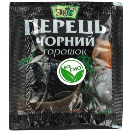Эко, Перец черный горошек, 10 г