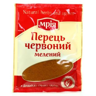 Мрия, 20 г, Перец красный, молотый