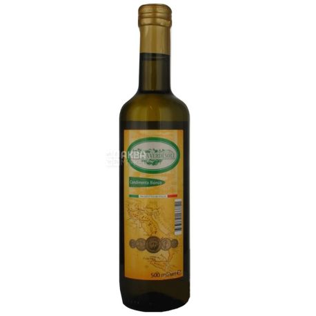 Cascina verdesole, 500 ml, Balsamic Vinegar, Condimento Blanco, White, glass