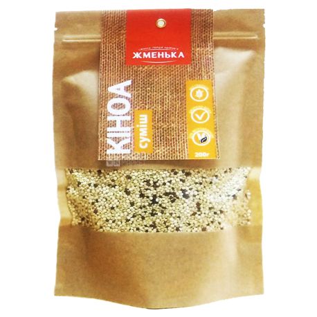 Жменька Quinoa, Кіноа суміш насіння, 200 г