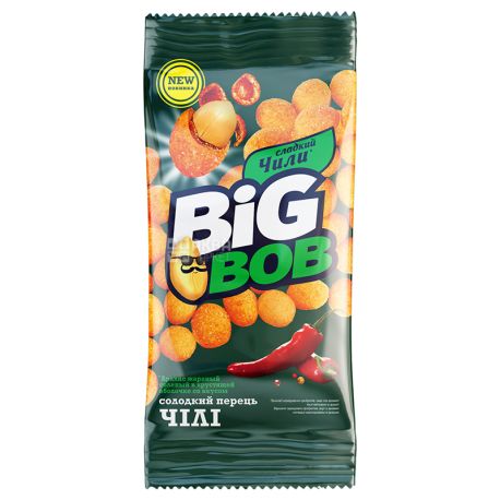 Big bob Арахіс зі смаком чилі, 60 г