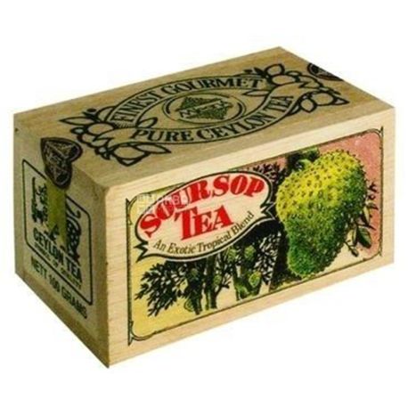 Mlesna, Soursop, 100 г, Чай Млесна, Соусеп, зелений, д/к