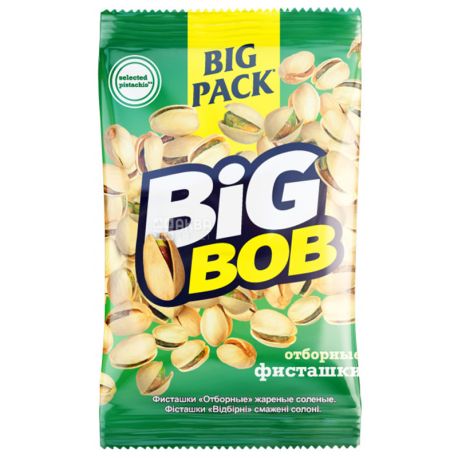 Big Bob Фісташки смажені солоні, 90 г