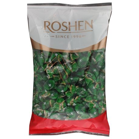 Roshen, 1 кг, Карамель льодяникова, Евккаліпт-ментол
