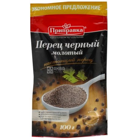 Приправка, Перець чорний мелений, 100 г