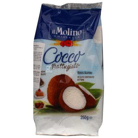 Il Molino, Мука кокосовая, 0,25 кг
