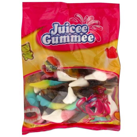 Juicee Gummee,1 кг, Жевательные конфеты, Сумасшедшие мыши, М/у