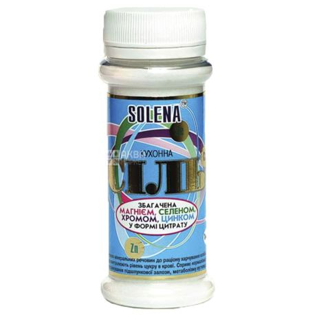 Solena, Сіль з пониженим вмістом натрію, 145 г 