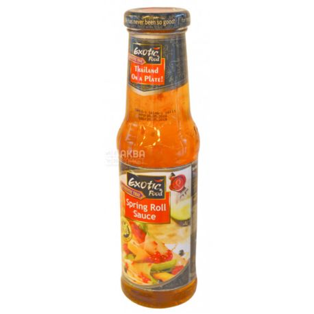 Exotic Food соус Спринг Ролл, 250 мл, стеклянная бутылка