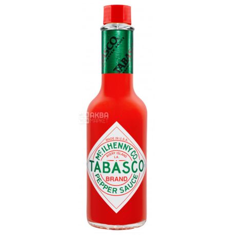 Tabasco, 150 ml, Sauce, Red pepper, glass