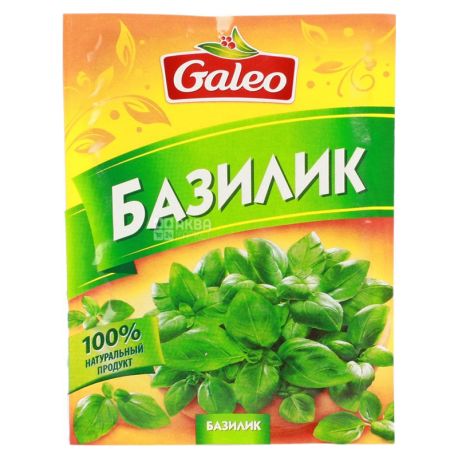 Galeo Basil, 10 g, Paper Bag