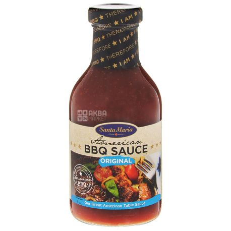 Buy Santa Maria, 470 g, Sauce, Barbecue, Original with delivery, price ...
