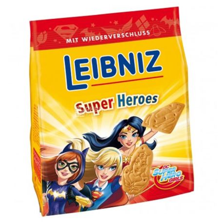 Leibniz Печиво Супергерої для дівчаток, 100 г, Флоупак