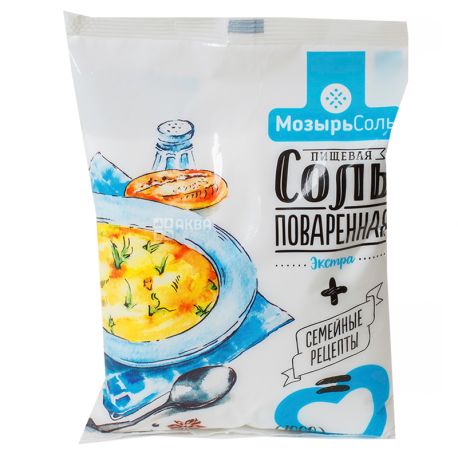 Золотий зубр, Сіль екстра, 1кг