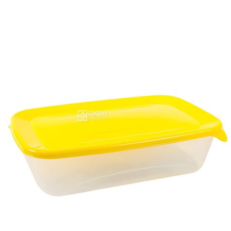 Rectangular container "Light" assorted, 1.0 l, (224х148х58 mm)
