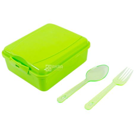 Lunch box container, assorted, 135x80x115 mm