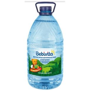 Bebivita, 5 л, Упаковка 10 шт., Бебивита, Вода детская негазированная, с первых дней жизни, ПЭТ