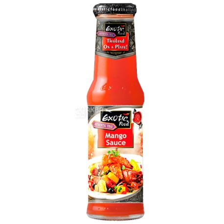 Exotic Food Mango Thai Sauce, 250 ml, glass bottle
