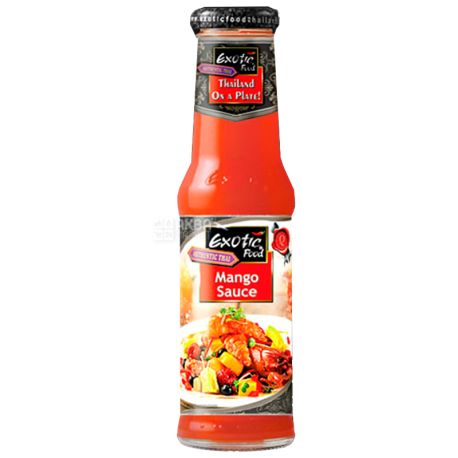 Exotic Food соус с манго тайский, 250 мл, стеклянная бутылка