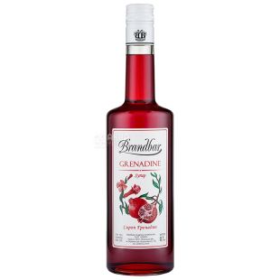 Brandbar, Grenadine, 0,7 л, Сироп Брендбар, Гренадін, скло