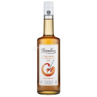 Brandbar, Caramel, 0,7 л, Cироп Брендбар, Карамель, стекло