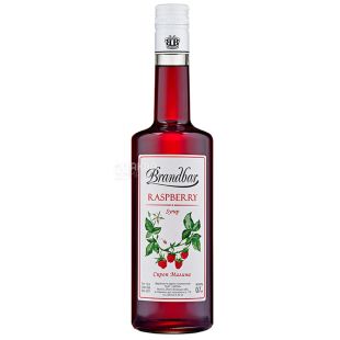 Brandbar, Raspberry, 0,7 л, Сироп Брендбар, Малина, стеклo