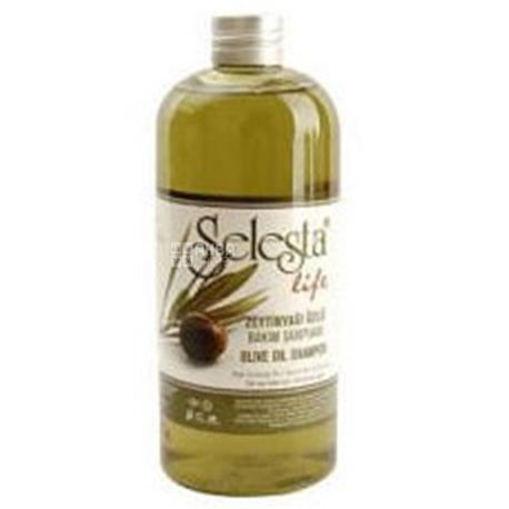 Selesta Life, Intensive Hair Care Shampoo with Olive Oil, 400 ml