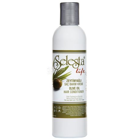 Selesta Life, Кондиционер для волос с оливковым маслом, 250 мл