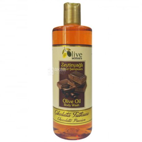 Selesta Senses, Olive Oil Shower Gel, Chocolate, 500 ml
