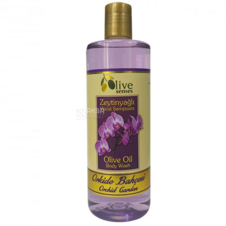 Selesta Senses, Olive Oil Shower Gel, Orchid, 500 ml