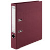 Axent Prestige +, Record file burgundy, A4 format, 5 cm back, cardboard, metal