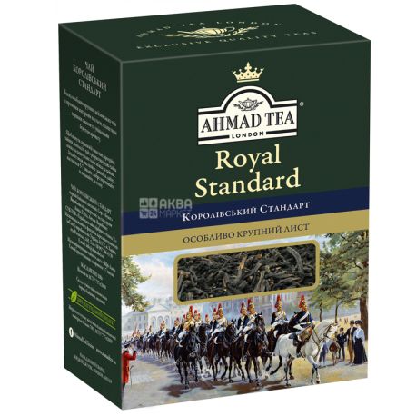 Ahmad Tea Royal Standard, 100 г, Чай черный Ахмад Ти Роял Стандарт, Особо крупный лист