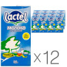 Lactel, Упаковка 12 шт. по 1 л, Молоко ультрапастеризованное, с витамином D, 0,5%