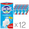 Lactel, Упаковка 12 шт. по 1 л, Молоко ультрапастеризованное, с витамином D, 3,2%
