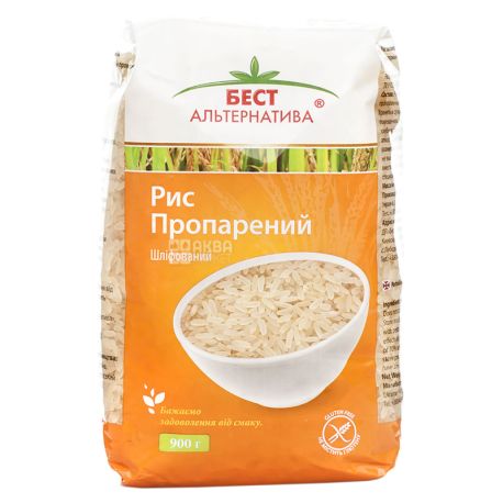 Best Alternative, Polished Steamed Rice, 900 g, m / s
