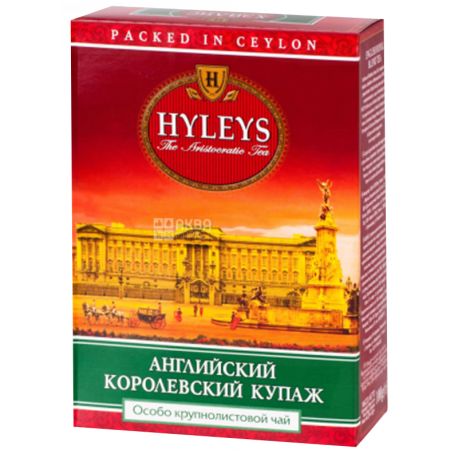 Hyleys English Royal Blend Tea, 100 г, Чай черный Хэйлис, Английский Королевский Купаж