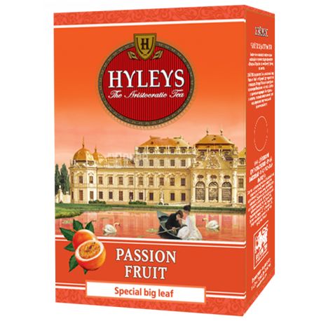 Hyleys Passion Fruit Tea, 100 г, Чай чорний Хейліс Пешн Фрут Ті, Маракуйя