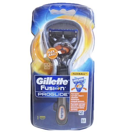 Gillette Fusion Proglide FlexBall, 1 шт., Станок для бритья