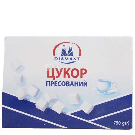 Diamant, 750 г, Сахар-рафинад свекольный, белый