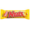 Nuts Single, Упаковка 24 шт. х 42 г, Натс, Батончик шоколадний з карамеллю та цілісними горіхами