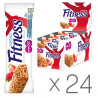 Батончик Nestle Fitness, з цільними злаками і полуницею 23.5г, упаковка 24шт