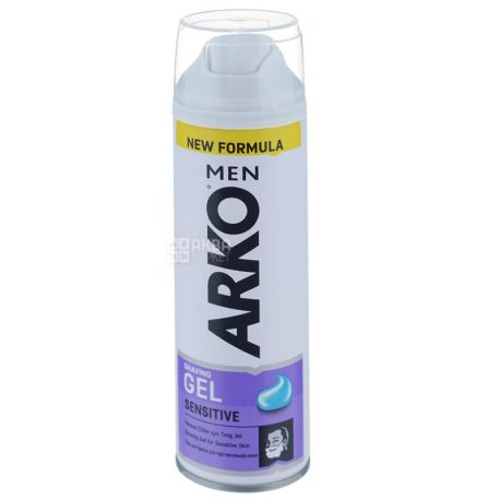 Arкo Men, 200 мл, Гель для гоління, для чутливої шкіри