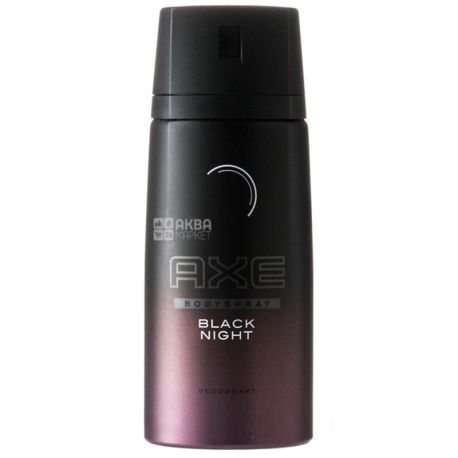 AXE, Black night, 150 мл, Дезодорант-антиперспирант, Спрей