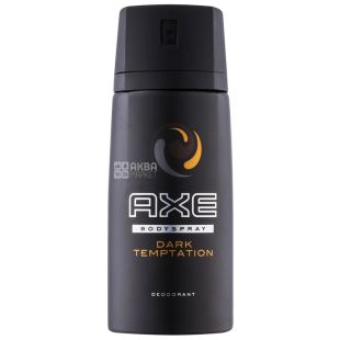 AXE Dark Temptation, 150 мл, АКС, Дезодорант-спрей для мужчин