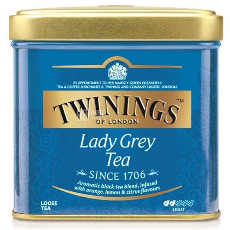 Buy Twinings Tea Black Long Leaf Lady Gray 100 G W W With Delivery Price And Review In Aquamarket