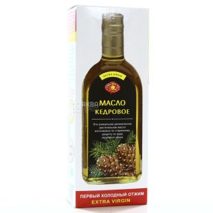Golden Kings Масло кедровое, 0,35 л, Стеклянная бутылка 
